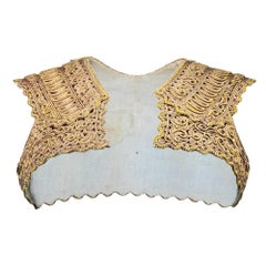 Stunning Ethnic Waistcoat in Gold Buillon
