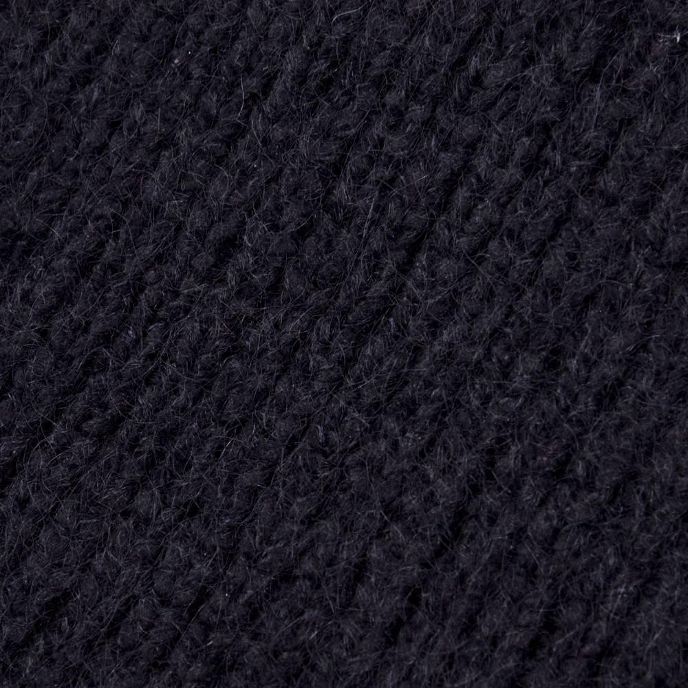 Issey Miyake Oversized Black Turtleneck Sweater with Leather Stitching. For Sale 2