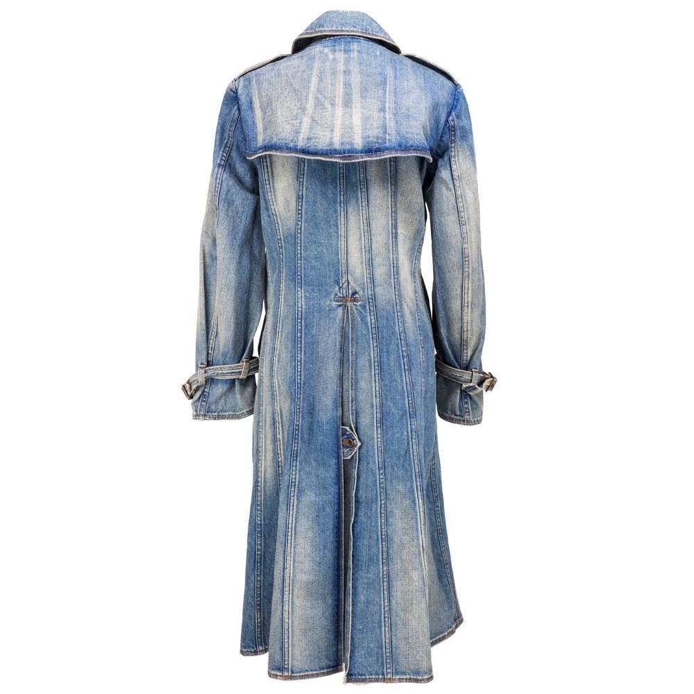 denim trench coat womens