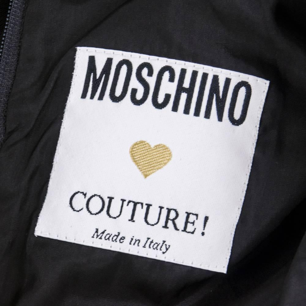 Women's Moschino Couture Spring/Summer 1990 Black 