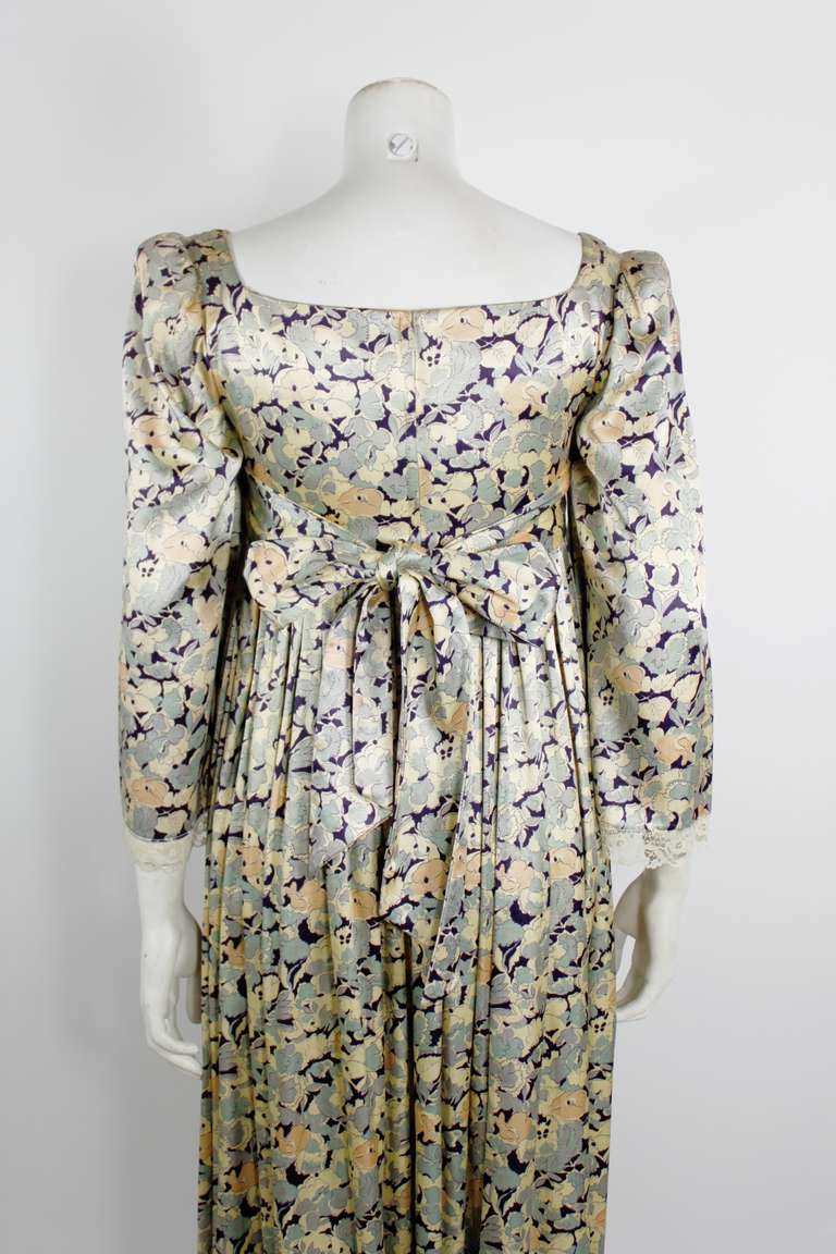 BIBA Floral Peasant Dress with Bell Sleeves 4