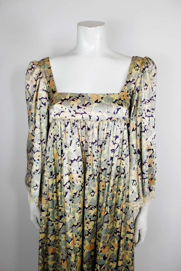 BIBA Floral Peasant Dress with Bell Sleeves 5