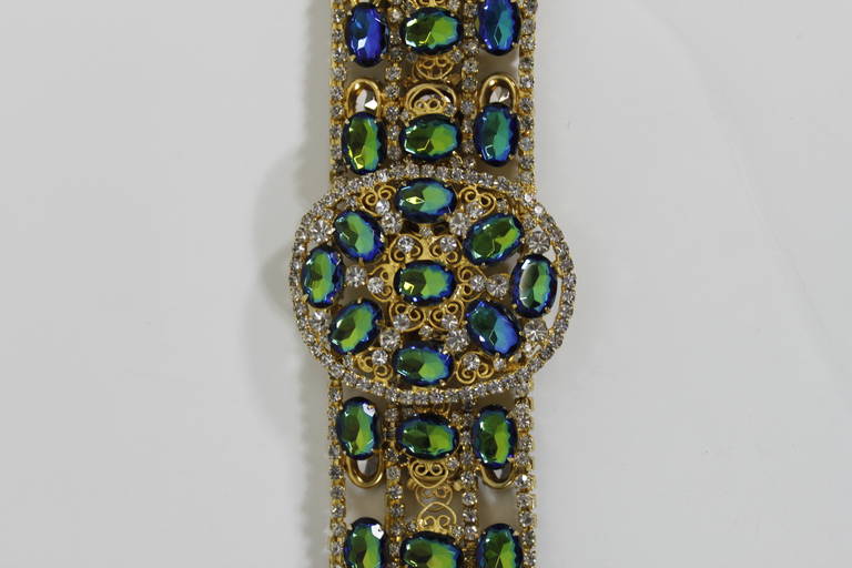1960s KJL Iridescent Stone Belt