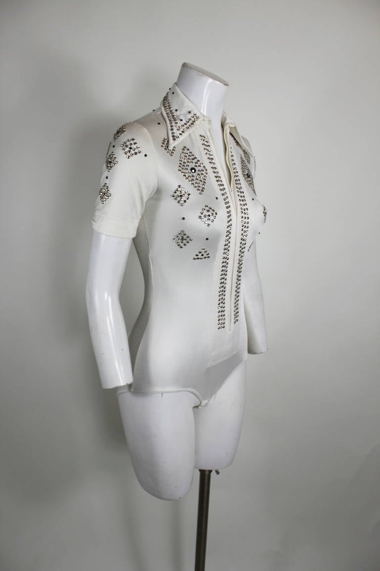 Sant' Angelo Rhinestone Disco Jersey Ensemble