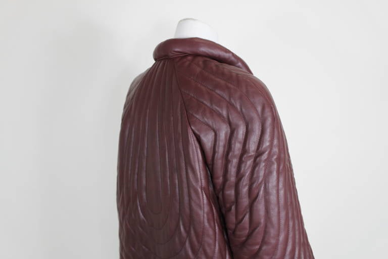Fendi Radiating Quilted Leather Jacket 2