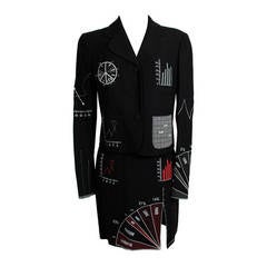 Moschino Cheap & Chic 1990s "You Can't Judge a Girl By Her Suit" Ensemble