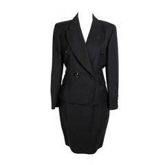 Vintage Moschino Fall/Winter 1989/1990 "TAILLEUR" Skirt Suit