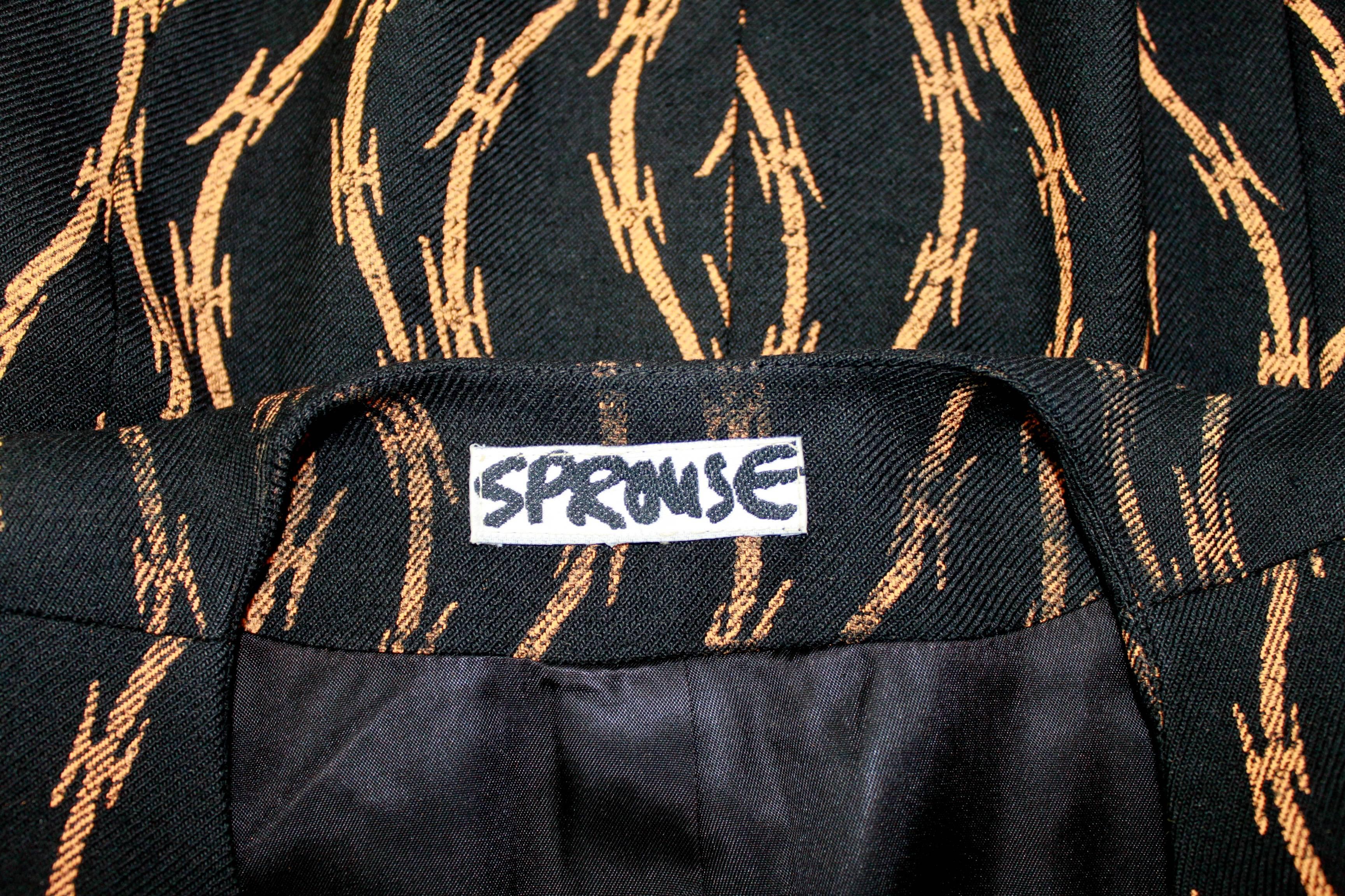 Stephen Sprouse Barbed Wire Jacket For Sale 3