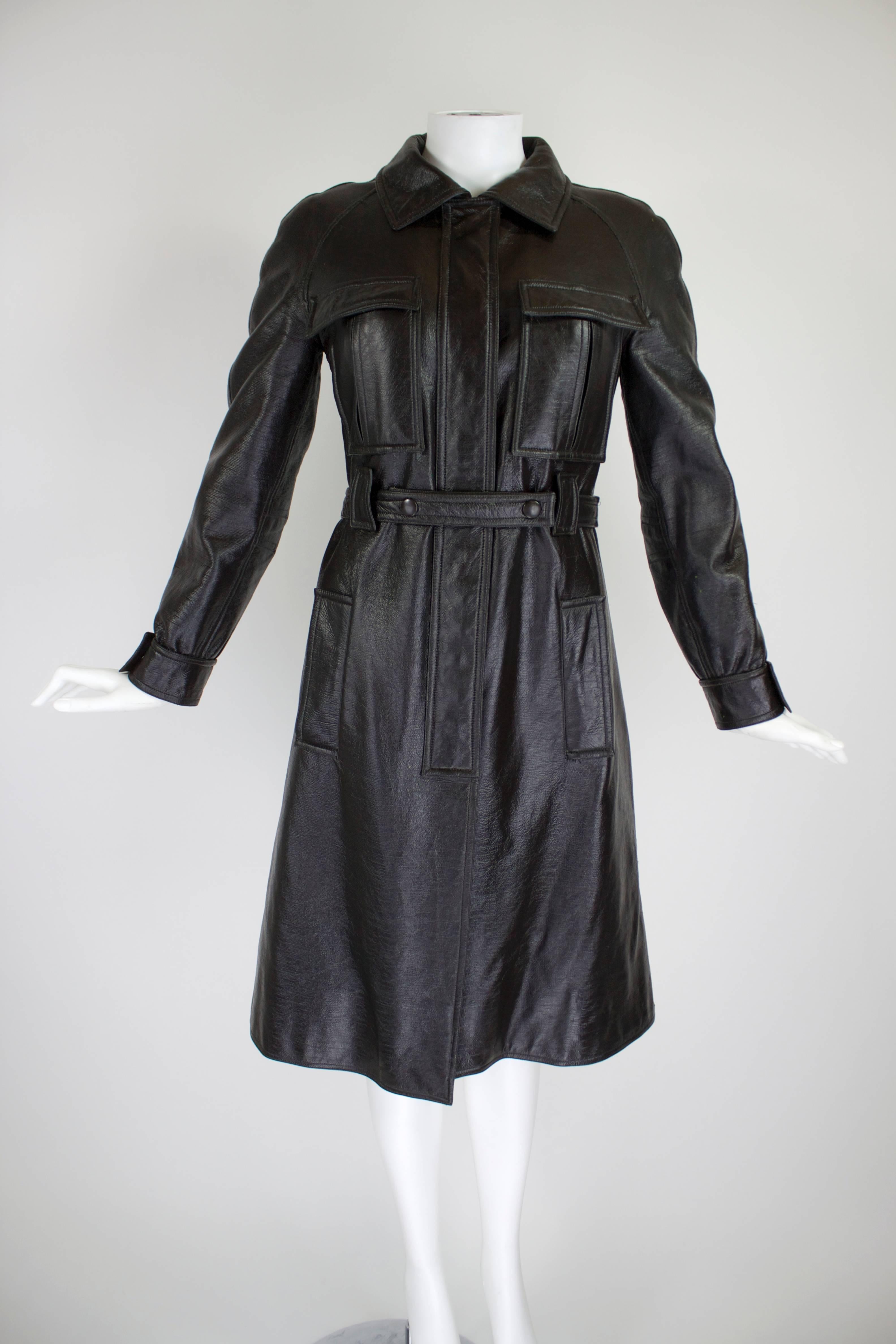 courreges trench coat