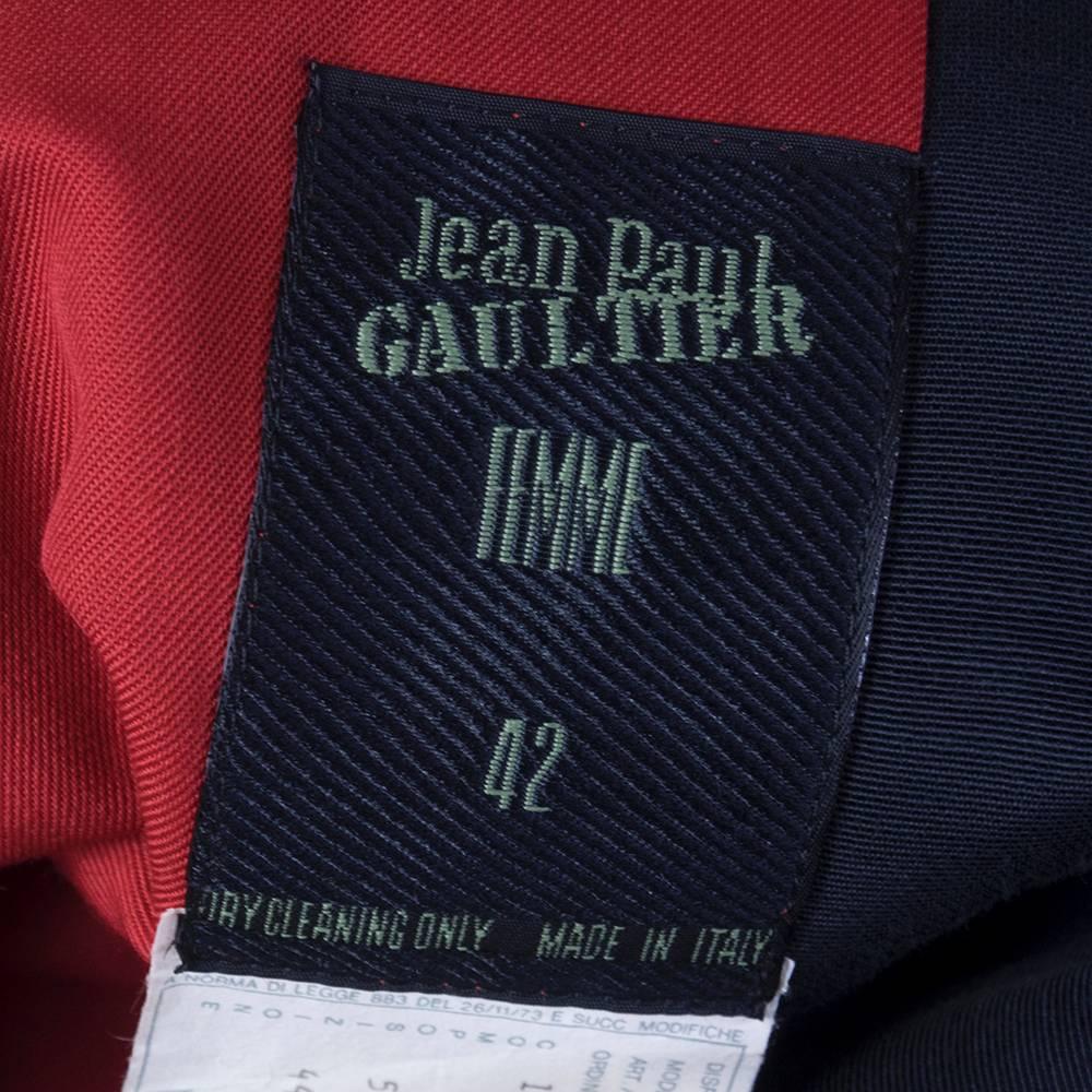 1990s Gaultier Military Style Overcoat 2
