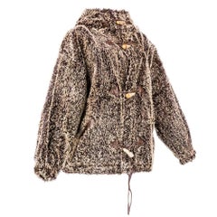 80s Castelbajac Unusual Hedgehog Parka with Hood