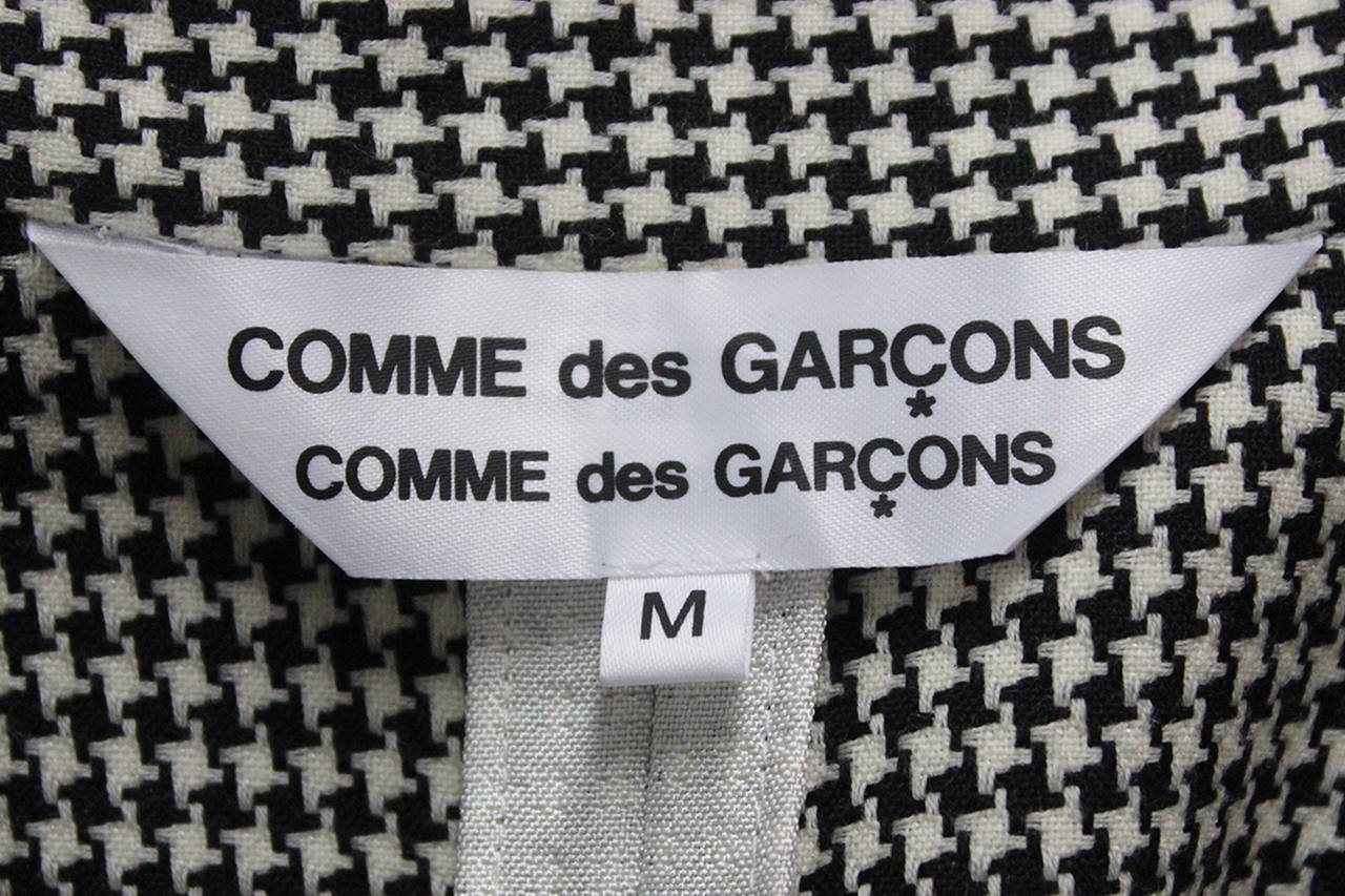Comme des Garcons Scallop Edged Houndstooth Jacket 1
