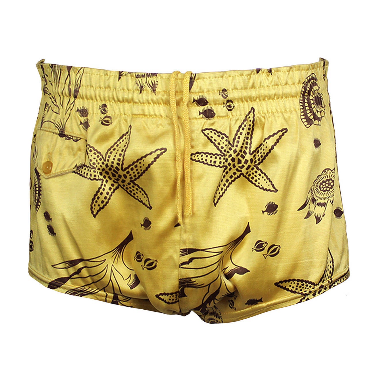 1940s Deadstock Navy Swim Trunks