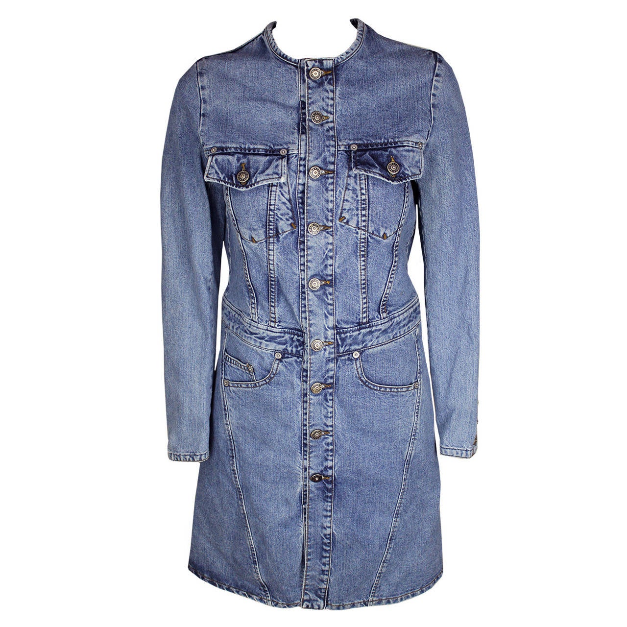 Jean Paul Gaultier Jeans Deconstructed Denim Jacket