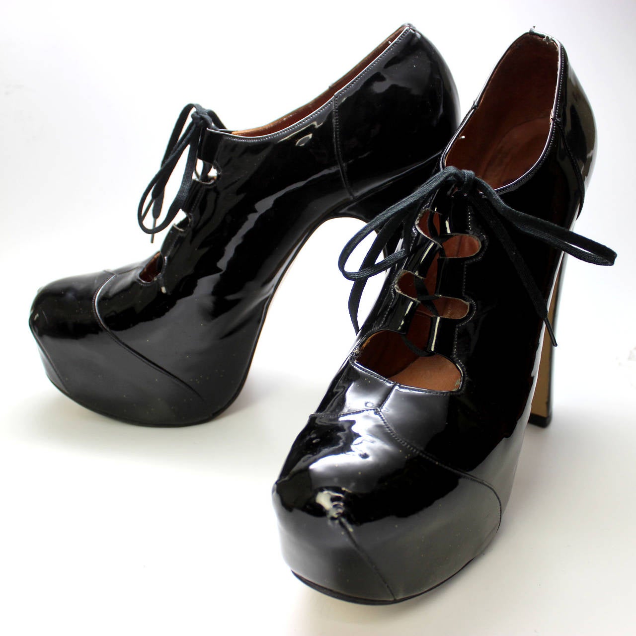 black vivienne shoes