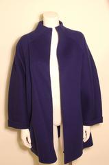Geoffrey Beene Minimalist Wool Jacket