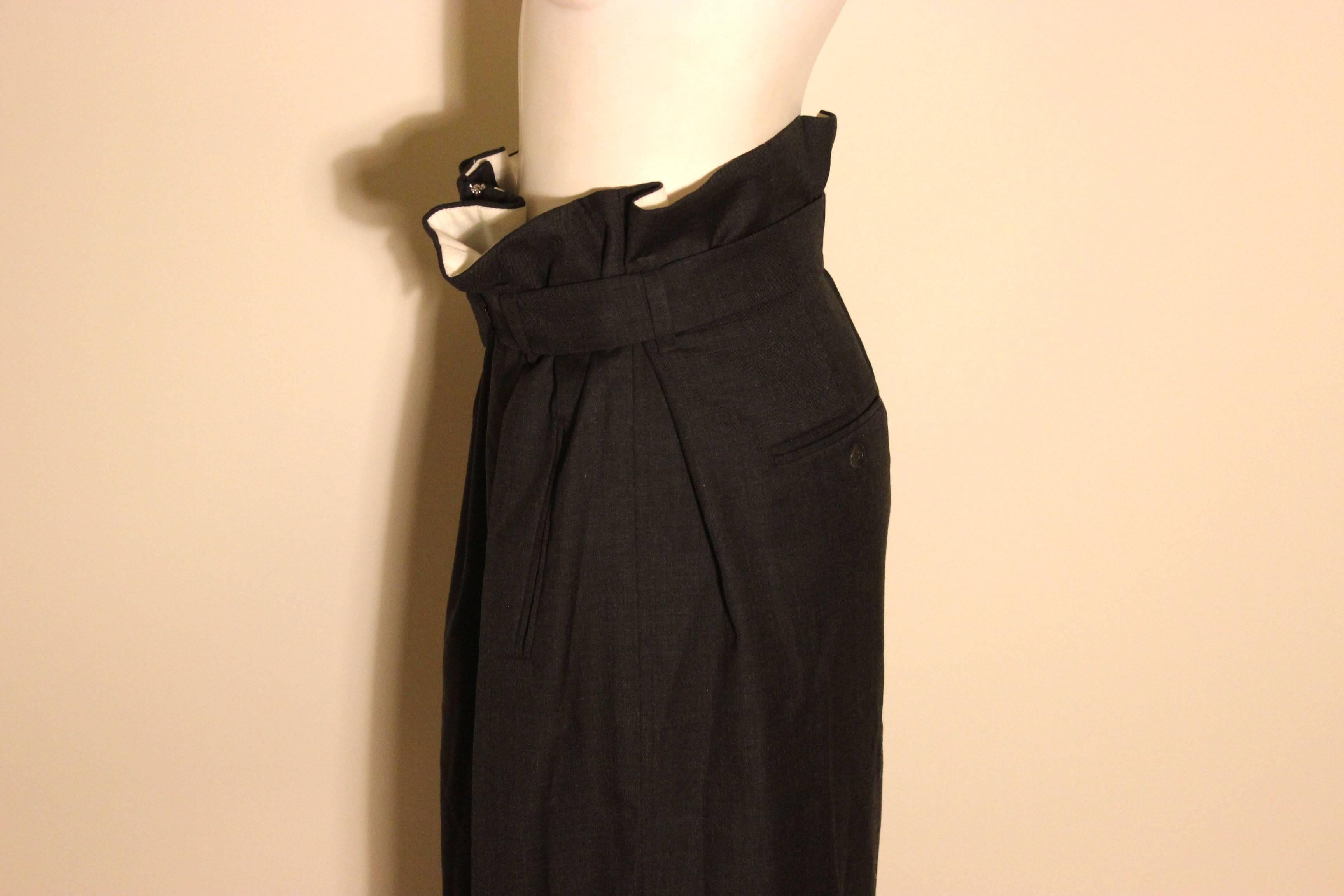 Isabel Marant Paper Bag Waist Long Skirt 1