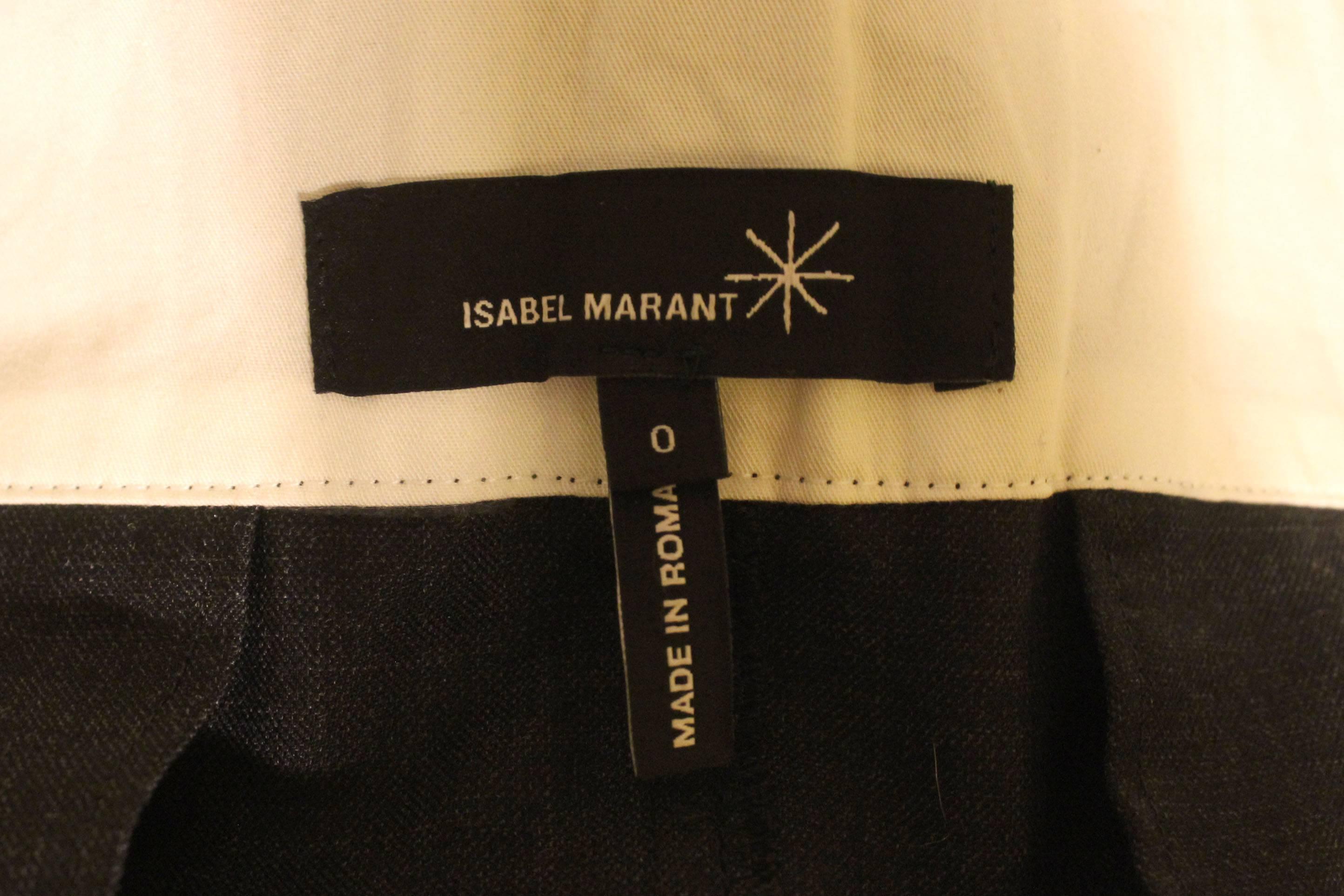 Isabel Marant Paper Bag Waist Long Skirt 2