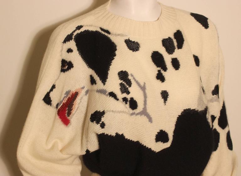 Krizia Brown Wool Sweater