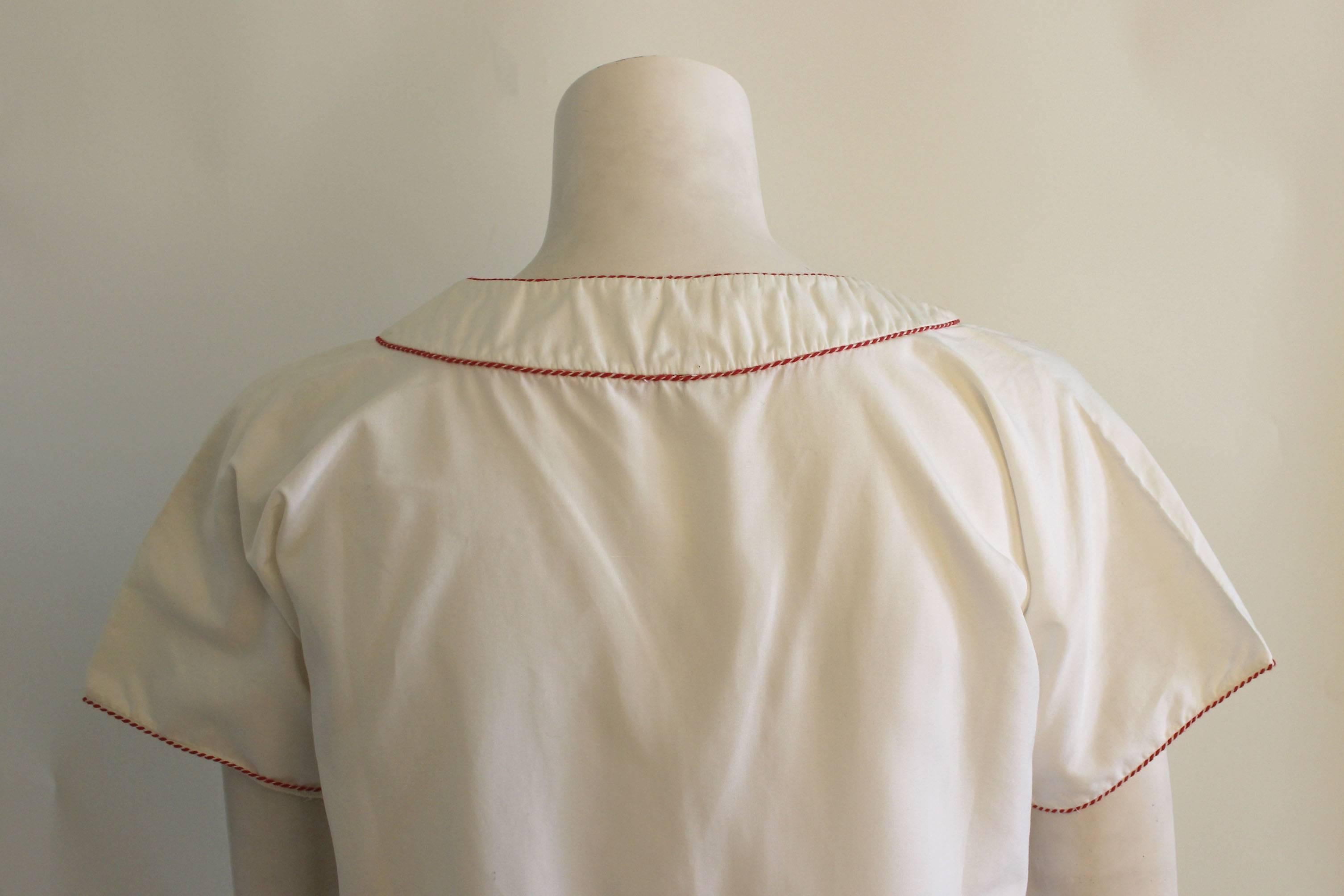 Geoffrey Beene  Sailor Blouse  For Sale 1