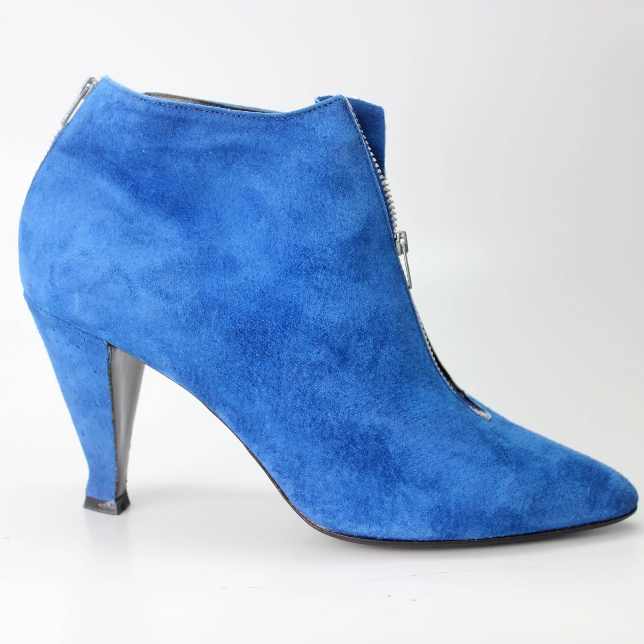 cobalt blue boots