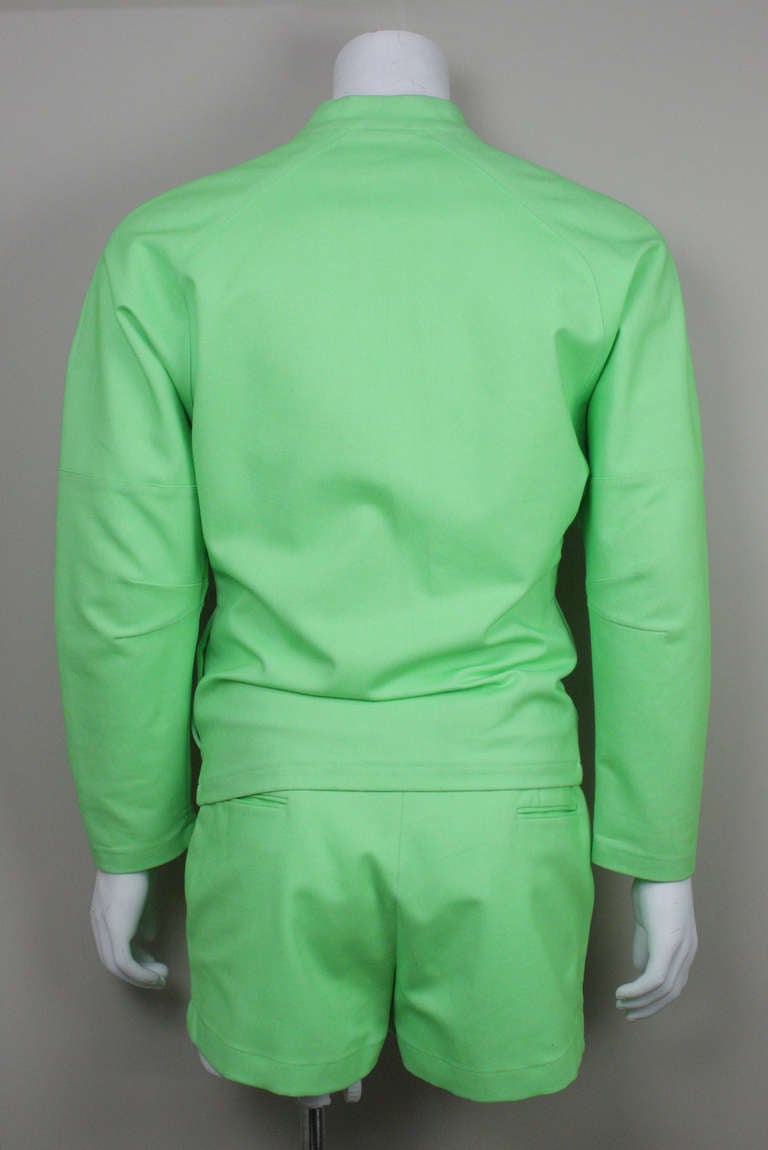 neon green mugler