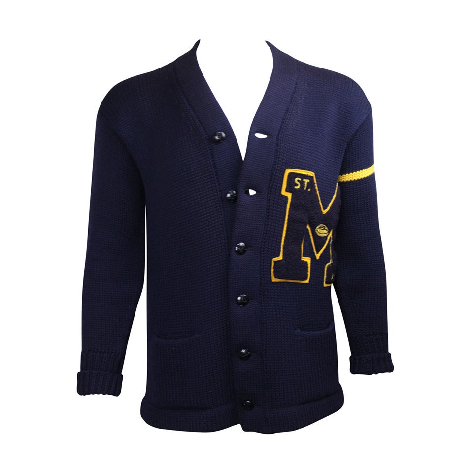 1959 Men's Wool Varsity Sweater