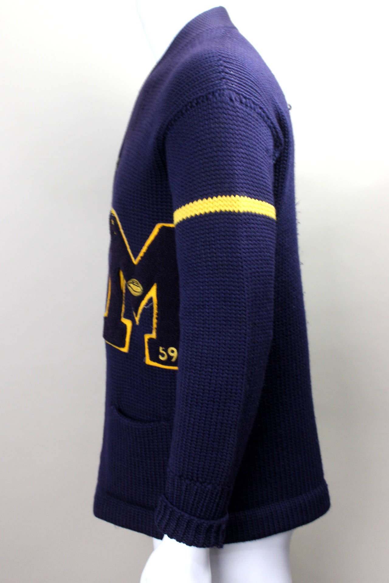 1959 Men's Wool Varsity Sweater 1