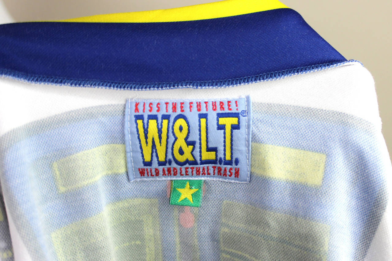 Women's or Men's Walter Van Beirendonck / Wild & Lethal Trash Futuristic Printed Jacket