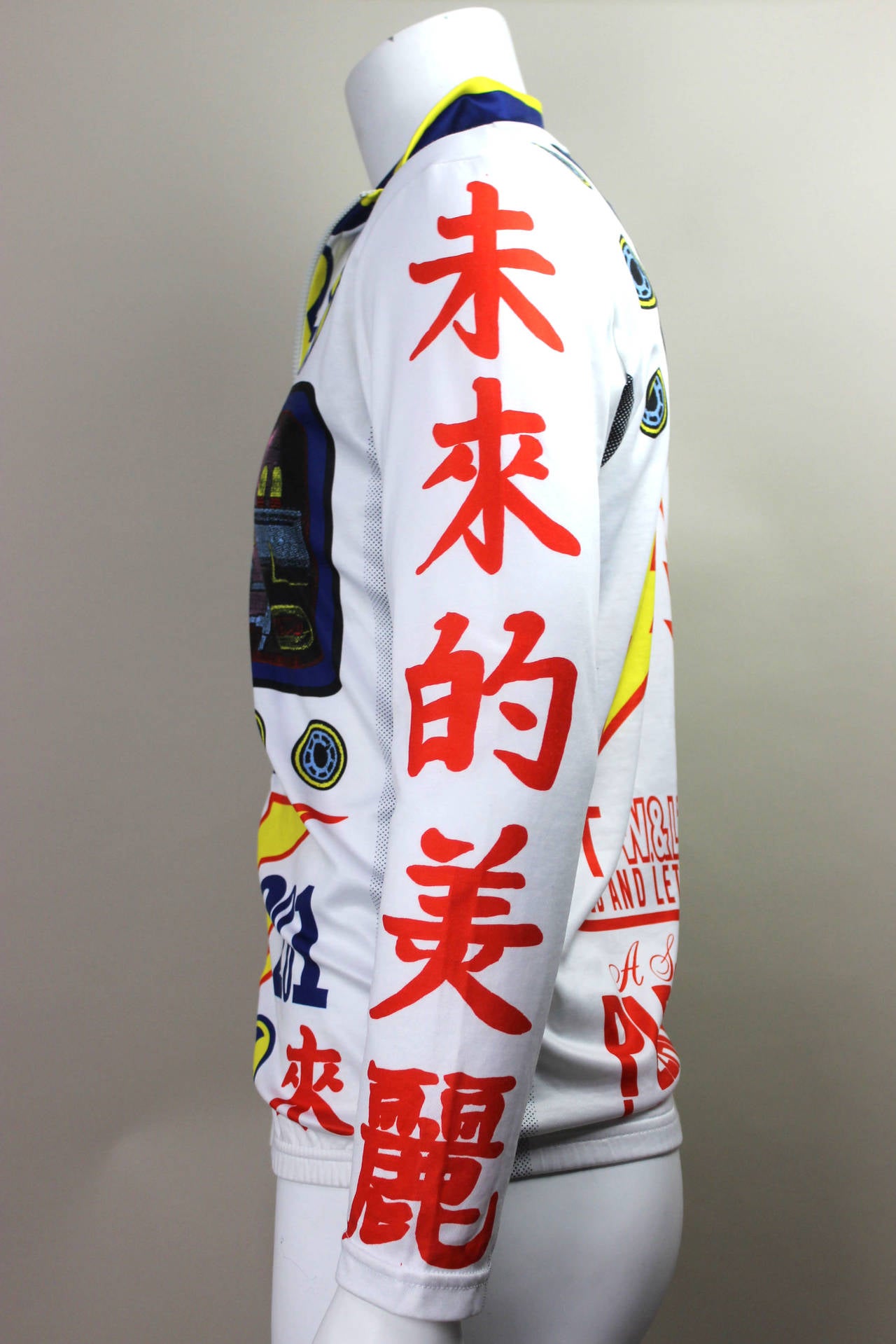 Walter Van Beirendonck / Wild & Lethal Trash Futuristic Printed Jacket In New Condition In New York, NY