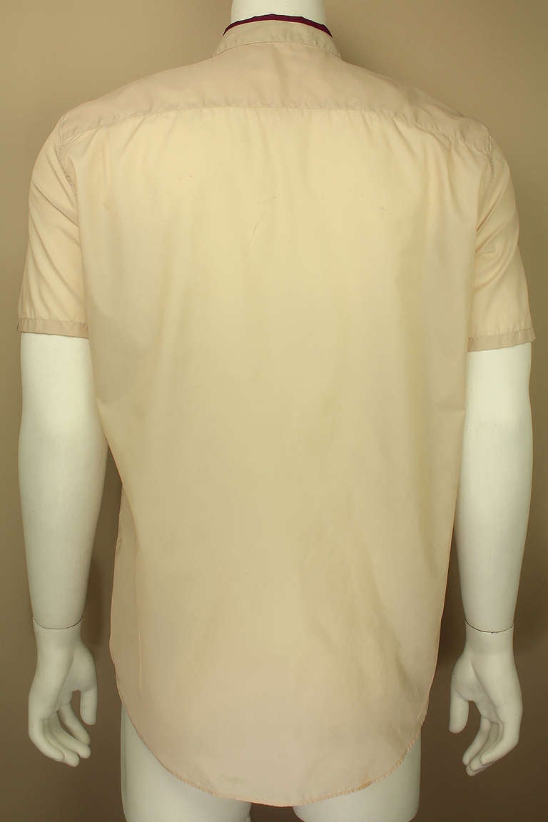 Helmut Lang 1990s Cool Summer Shirt In Excellent Condition In New York, NY