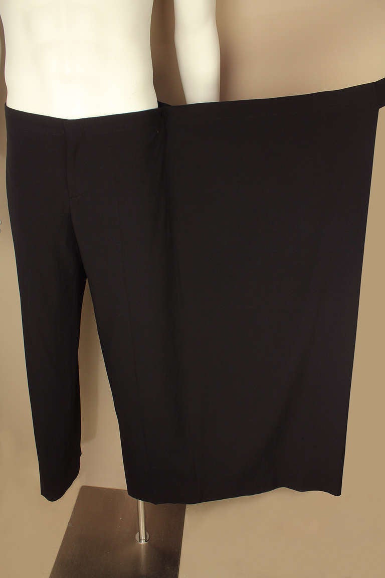 Jean Paul Gaultier Men's 1990s Skirt / Pant For Sale at 1stDibs