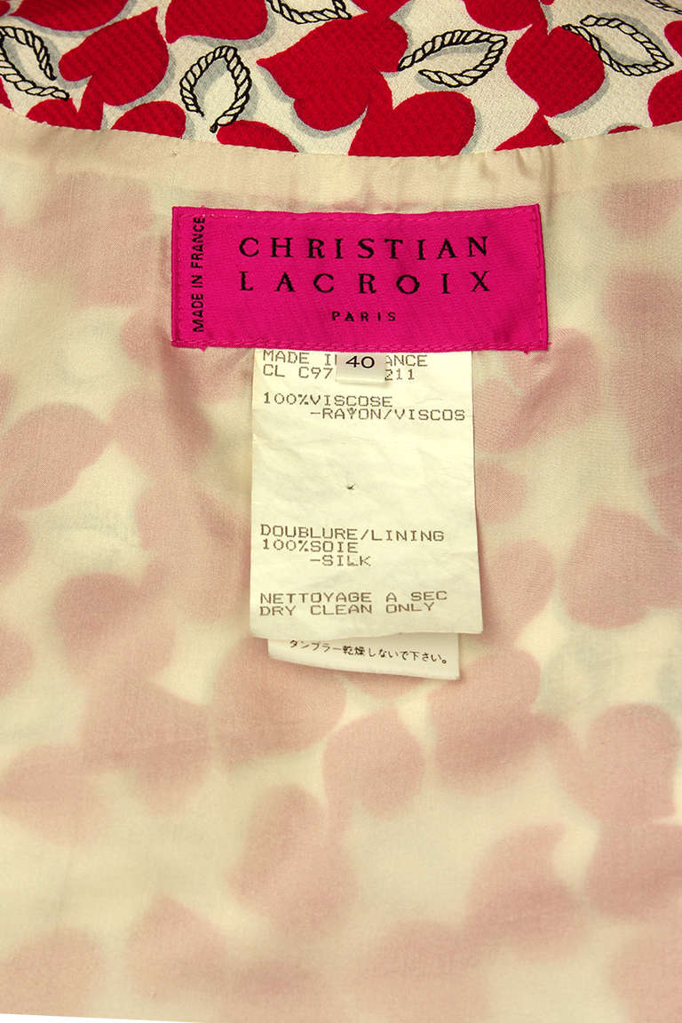 Christian LaCroix 1980s Perfect Peplum Dress 4