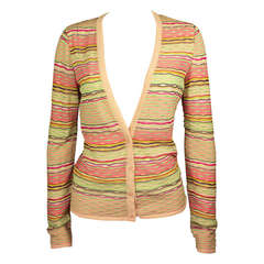 Missoni Womens 1990s Featherweight Cardigan