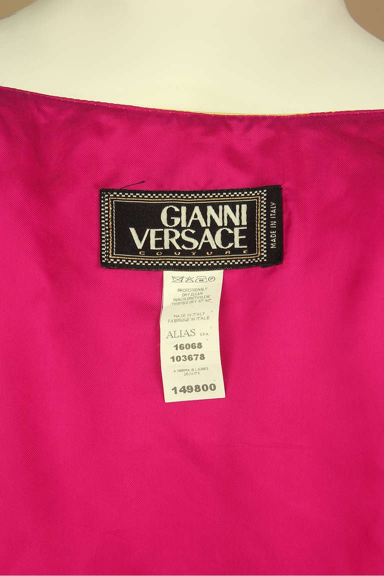 Gianni Versace Mens Vibrant Silk Vest 2