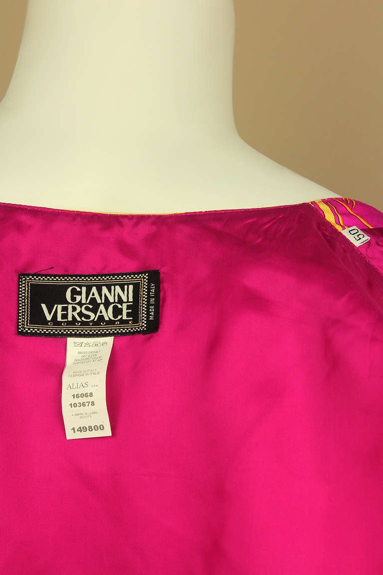 Gianni Versace Mens Vibrant Silk Vest 3