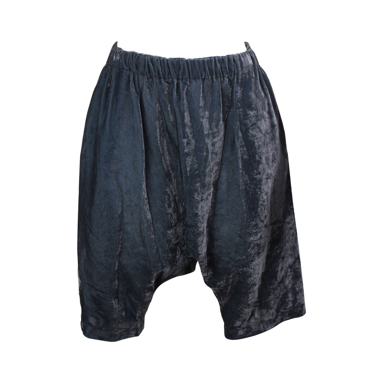 Comme des Garcons Velvet Harem Pant at 1stDibs