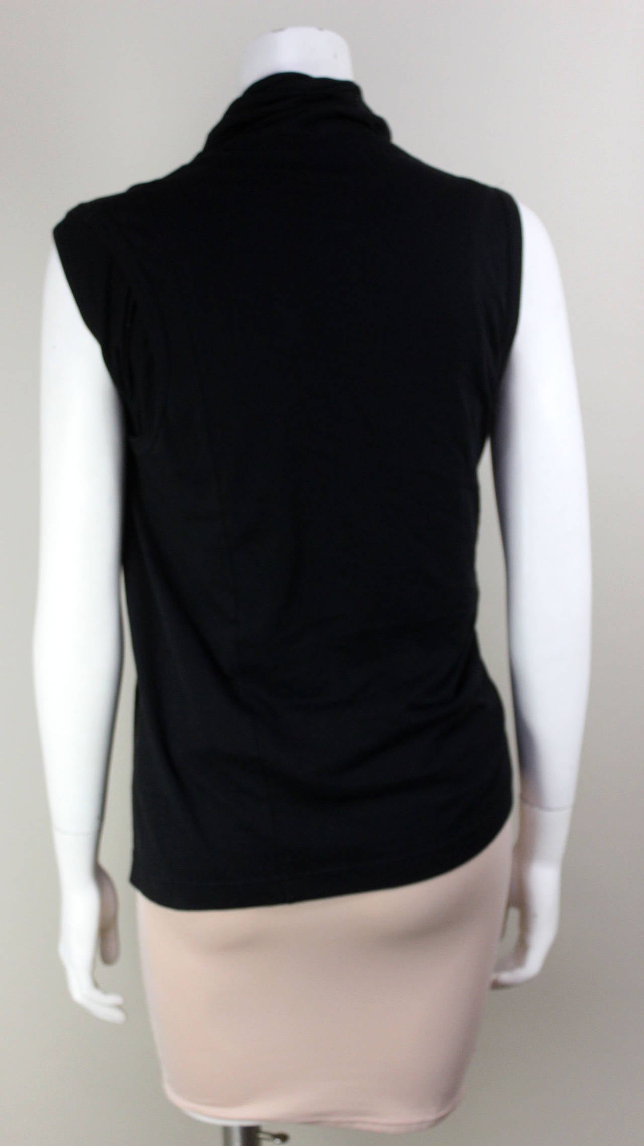 Comme des Garcons 1980s Twisted Deconstructed Double Wrap Top In Excellent Condition In New York, NY