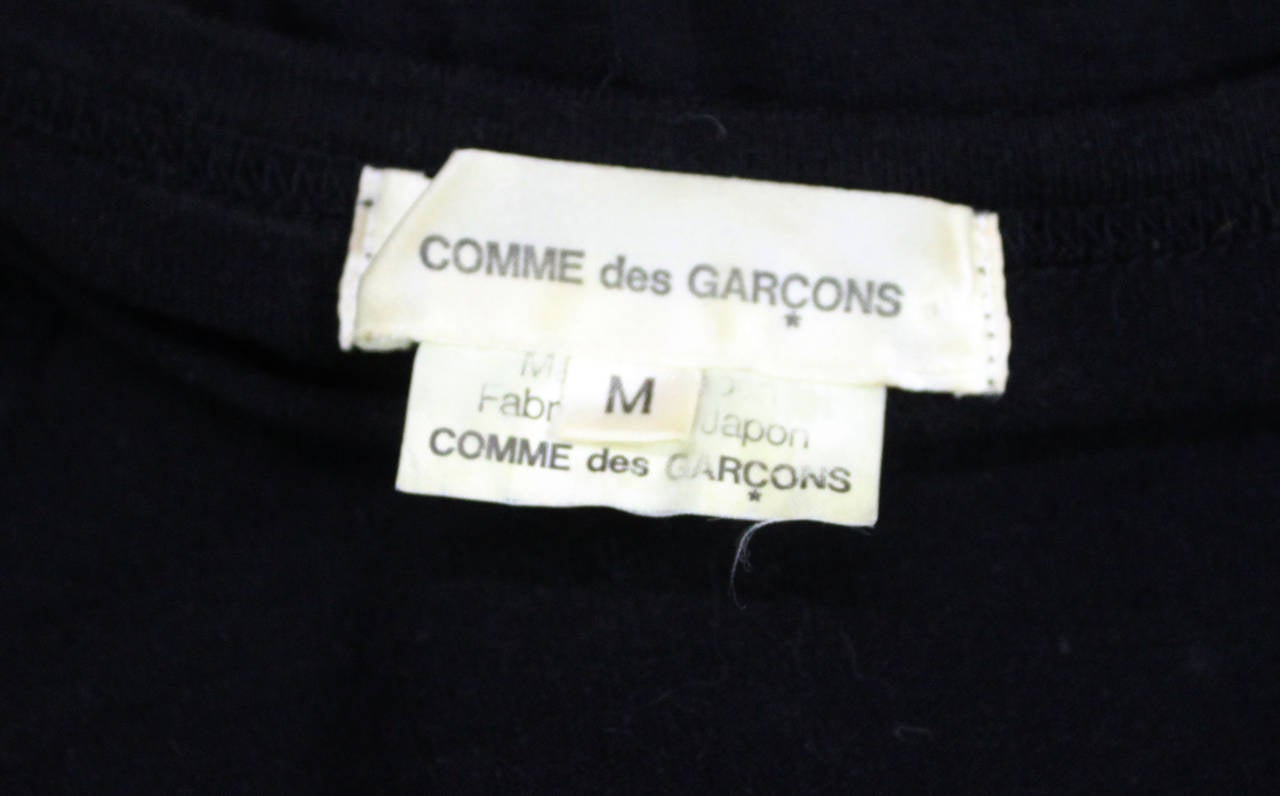 Comme des Garcons 1980s Twisted Deconstructed Double Wrap Top 1