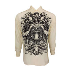Timney Fowler for Go Silk Cherubic Ceiling Shirt