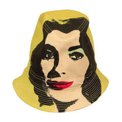Philip Treacy/Andy Warhol Collection 'Elizabeth Taylor' Portrait Bucket Hat