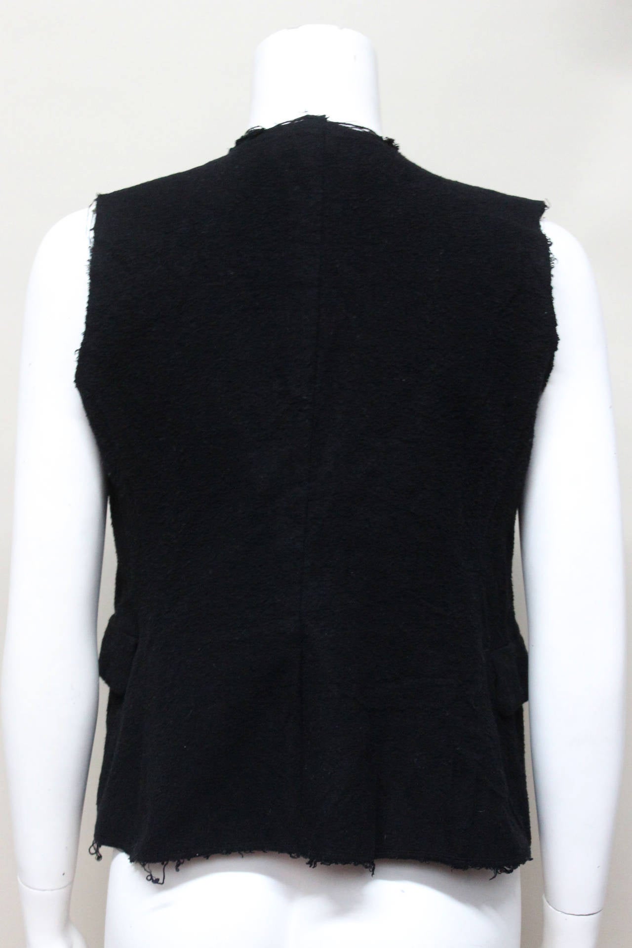 Comme des Garcons Superb Knotted, Layered Vest/Top In Excellent Condition In New York, NY