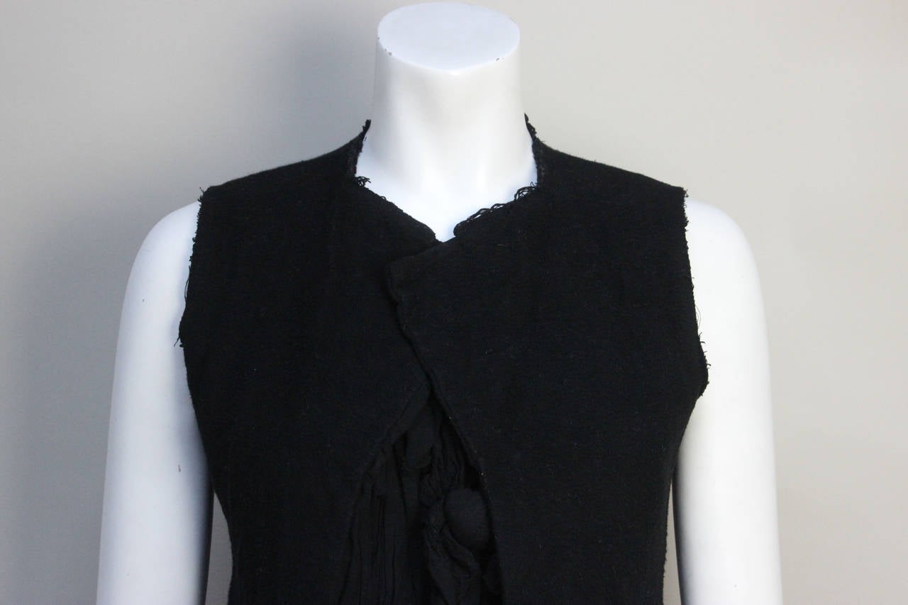 Comme des Garcons Superb Knotted, Layered Vest/Top 1