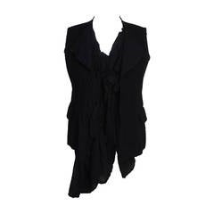 Comme des Garcons Superb Knotted, Layered Vest/Top