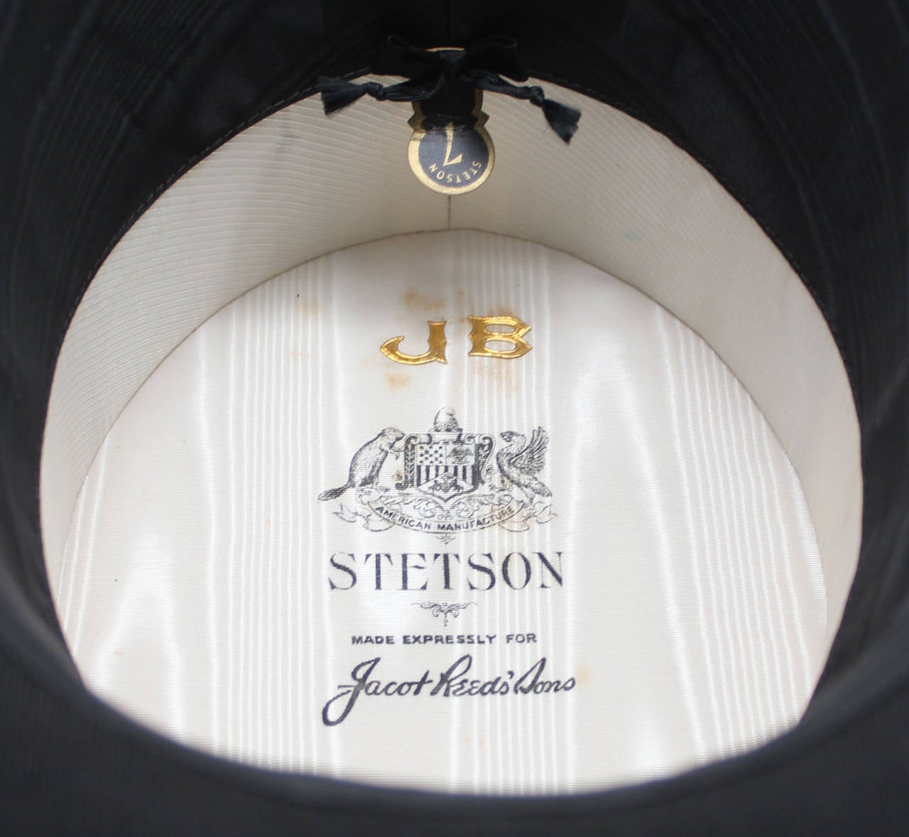 Women's or Men's Vintage 1930s Stetson Collapsable Top Hat with Original Box
