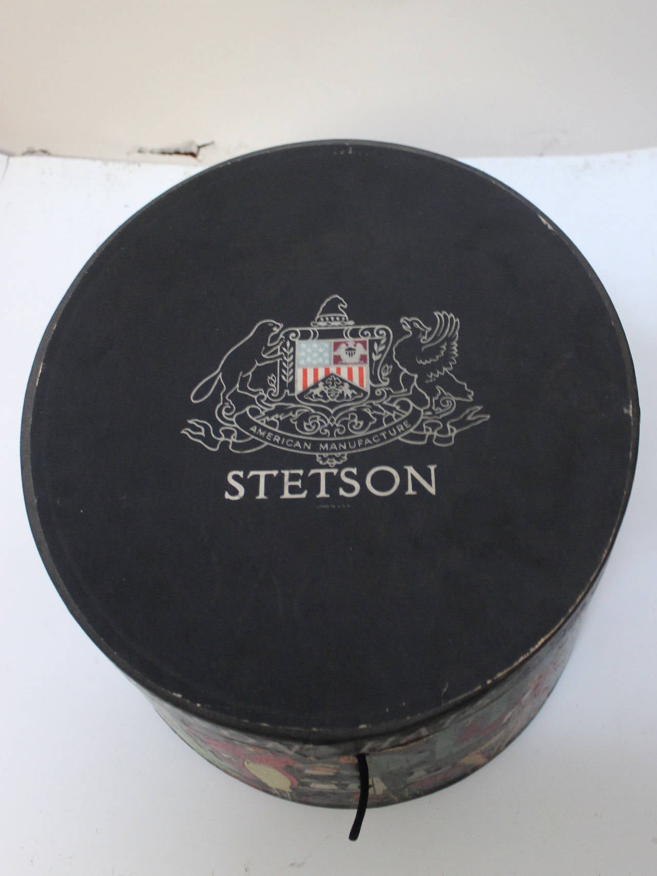 Vintage 1930s Stetson Collapsable Top Hat with Original Box 2