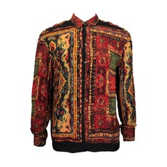 Jean Paul Gaultier Men's Batik Print Shirt