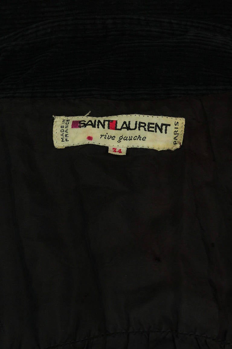 Yves Saint Laurent Rive Gauche Plaid Cropped Jacket 5