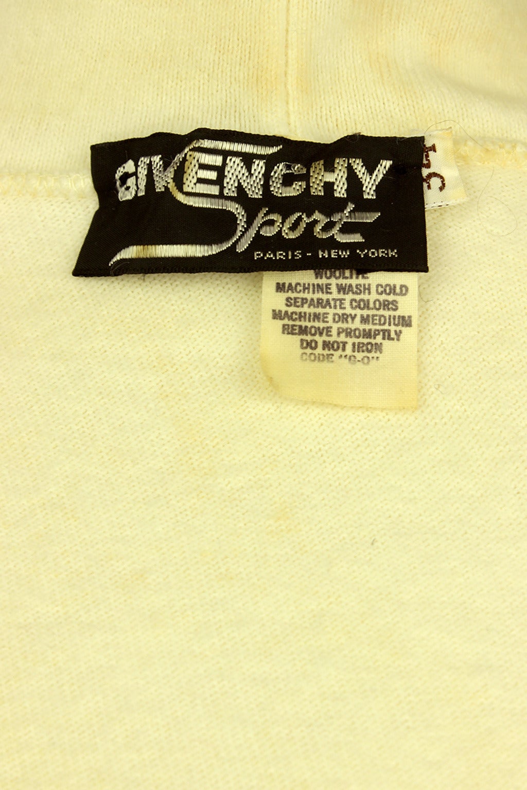 Givenchy Sport 1970s Creme Turtleneck 2