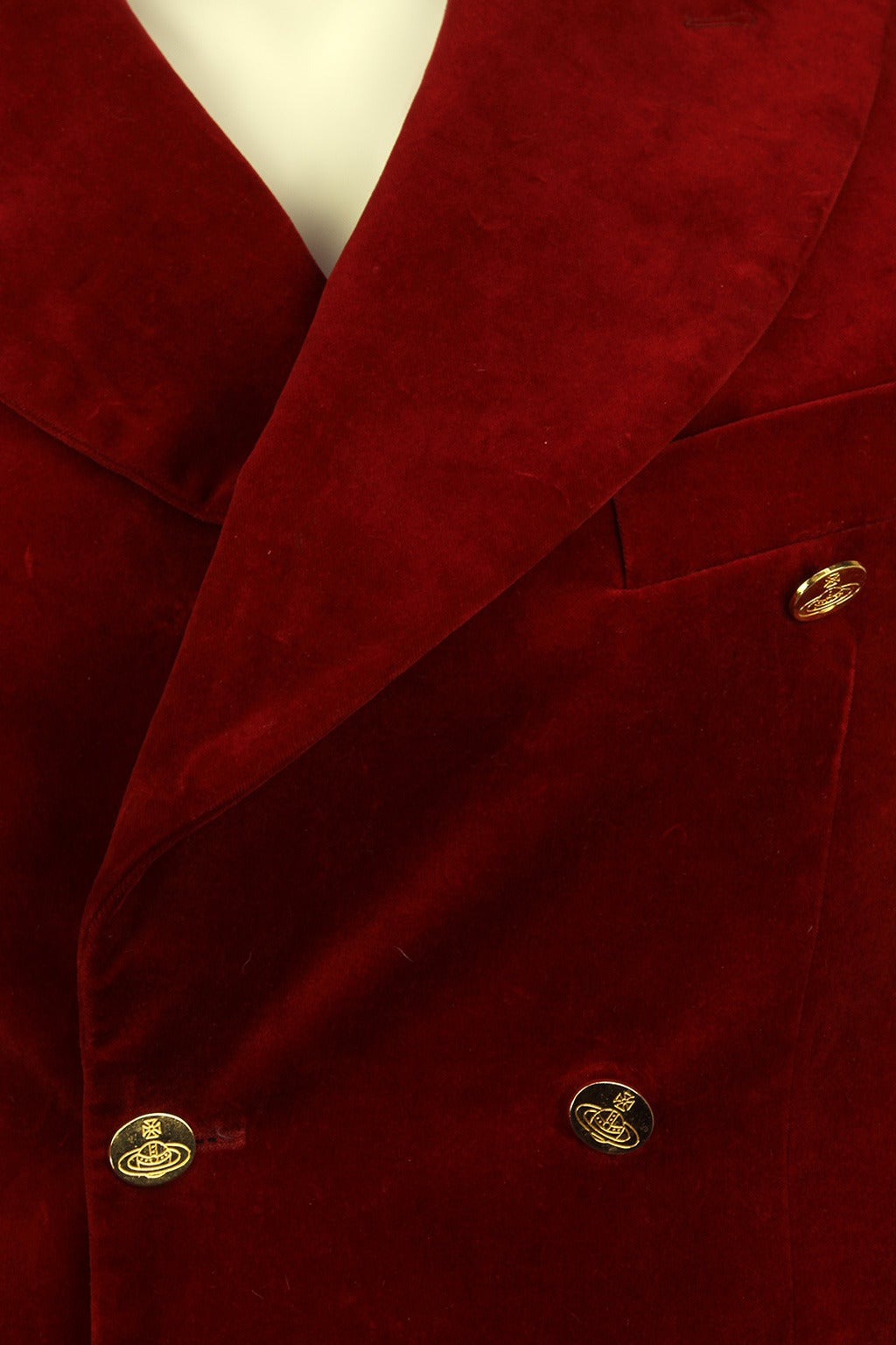Vivienne Westwood Mens Red Velvet Blazer at 1stDibs | red velvet blazer ...